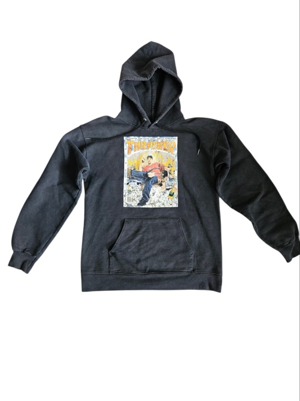 Thrasher 1999 Brian Anderson Skater of the Year Hoodie Black SM Grunge Skater